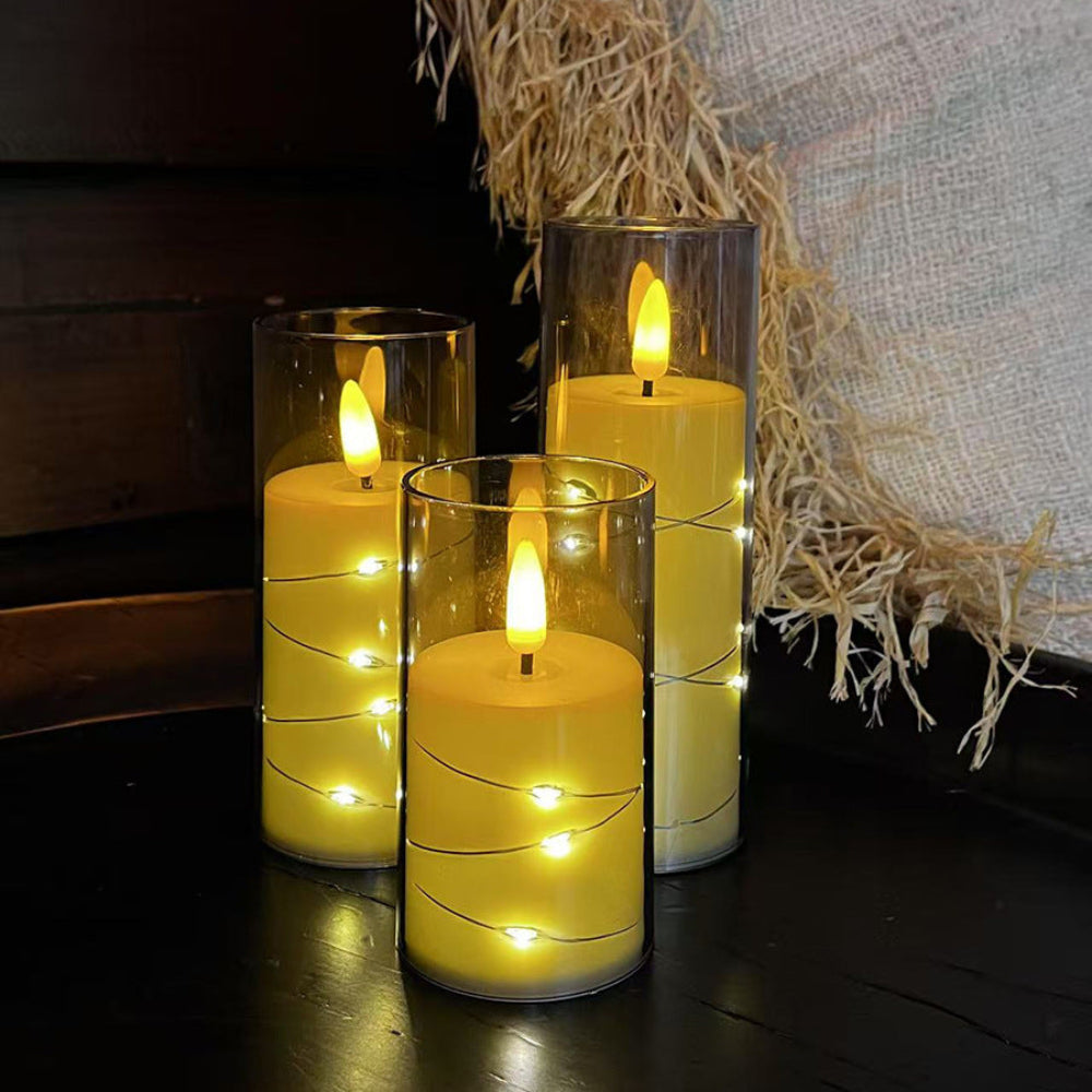 Remote Control LED Candle Lanterns for Cozy Lighting