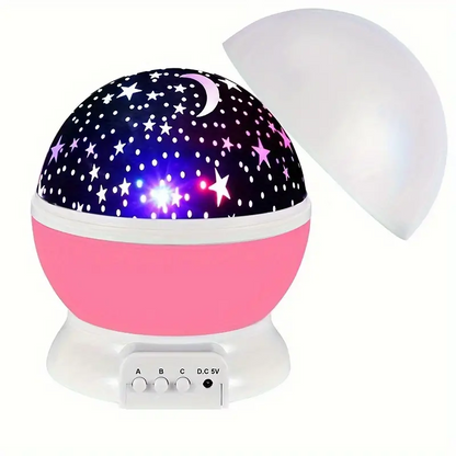 Colorful Starry Night Light Projector