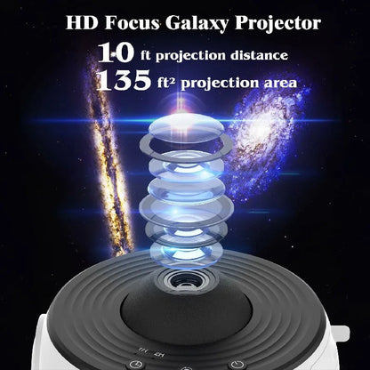 Cosmic Glow Star Night Light Projector