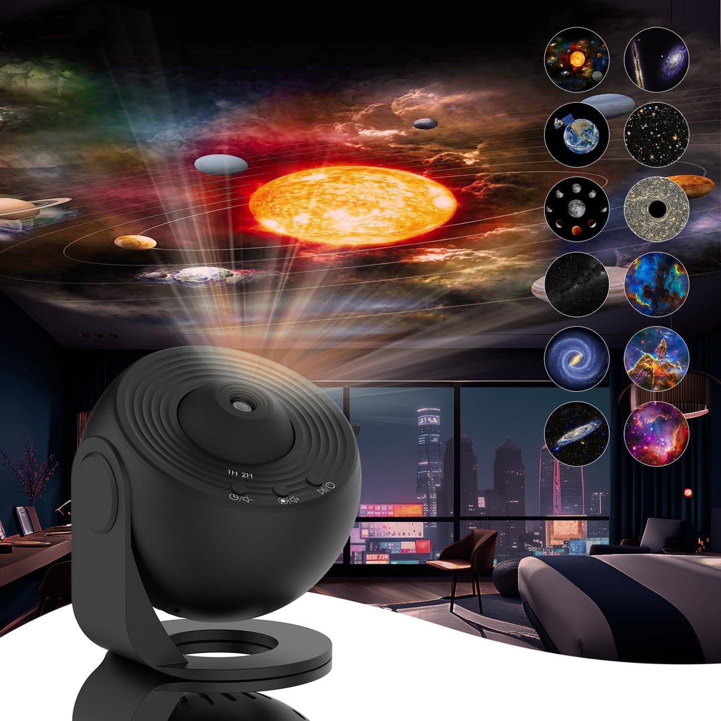 Cosmic Glow Star Night Light Projector - Glamry