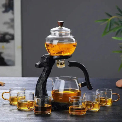 Deluxe Animal Shaped Ceramic Teapot Gift Set