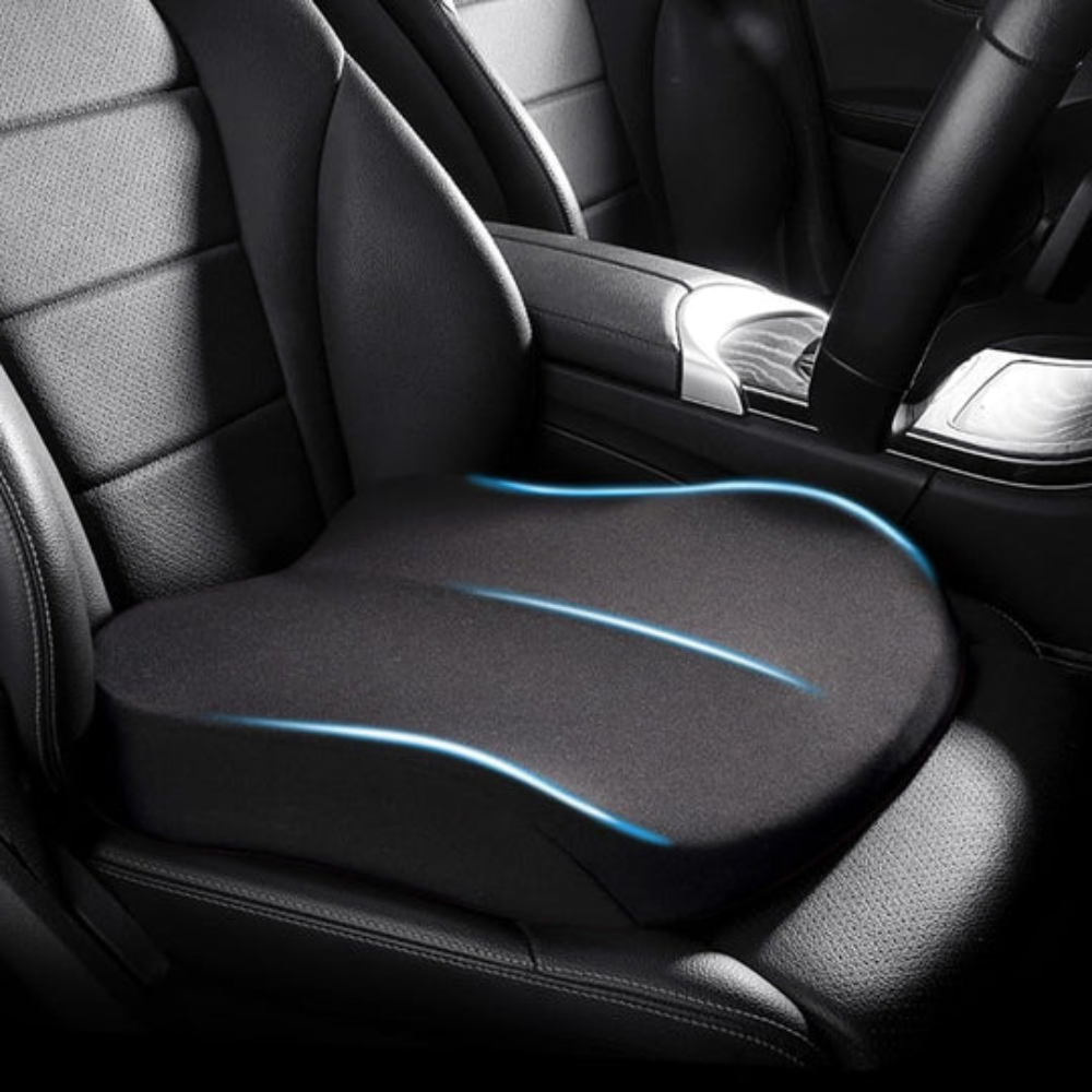 Orthopedic Memory Foam Car Seat Support Cushion - Glamry