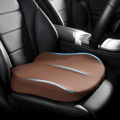 Orthopedic Memory Foam Car Seat Support Cushion