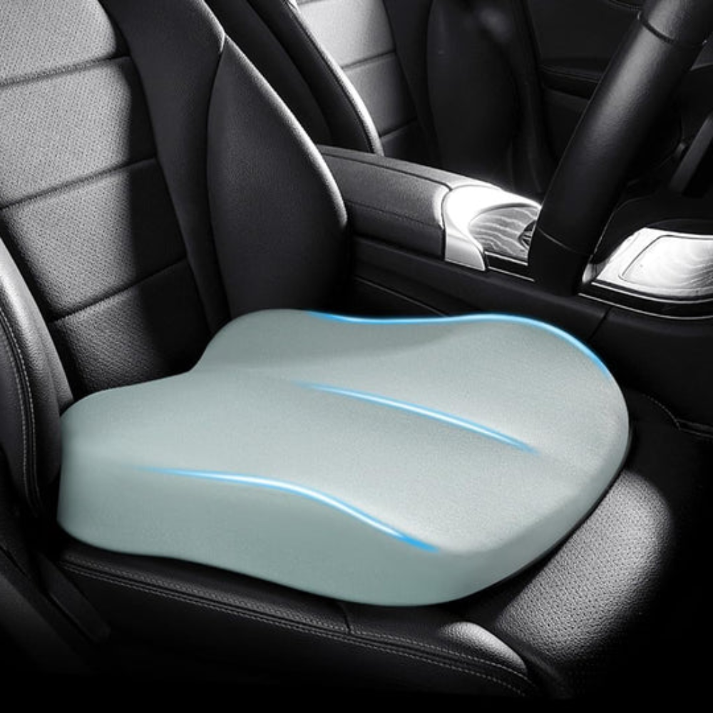 Orthopedic Memory Foam Car Seat Support Cushion