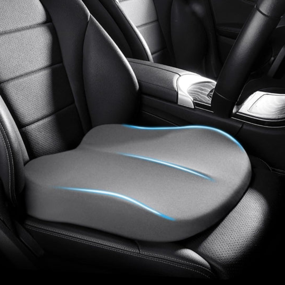 Orthopedic Memory Foam Car Seat Support Cushion