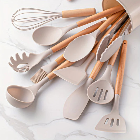Easy Grip Non Stick Kitchen Tool Set - Glamry