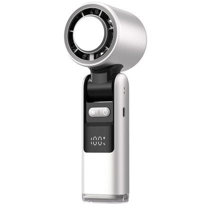 Portable Mini Handheld Fan with LED Display - Glamry