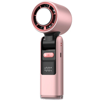 Portable Mini Handheld Fan with LED Display