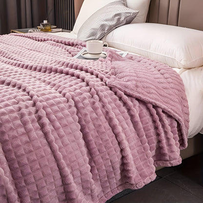 Soft Coral | Plush Warm Throw Blanket for Home