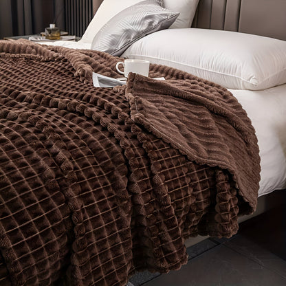 Soft Coral | Plush Warm Throw Blanket for Home