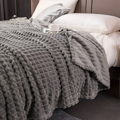 Soft Coral | Plush Warm Throw Blanket for Home