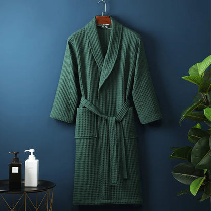 Plush Spa | Ultra Soft Absorbent Cotton Bathrobe for Men Women