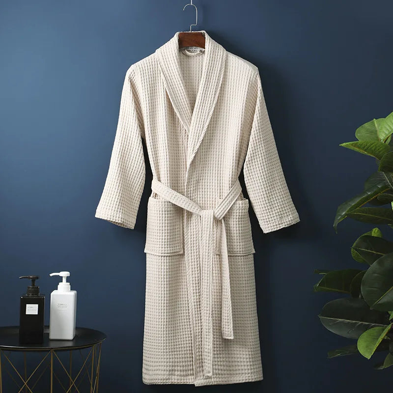 Plush Spa | Ultra Soft Absorbent Cotton Bathrobe for Men Women