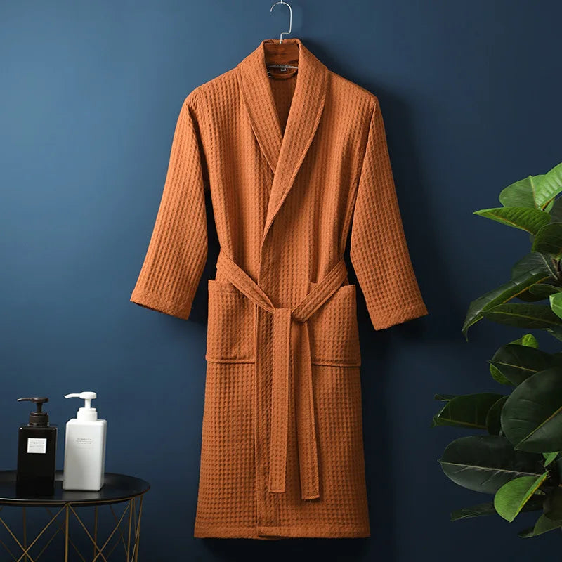 Plush Spa | Ultra Soft Absorbent Cotton Bathrobe for Men Women