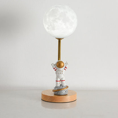 Unique Moon Shaped LED Table Lamp
