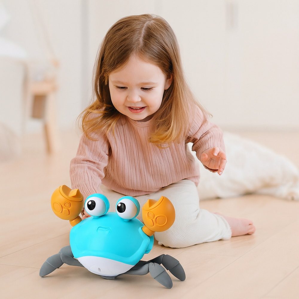 Fun Musical Crawling Crab Toy for Babies - Glamry