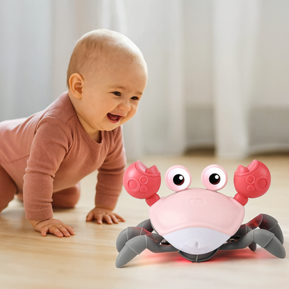 Fun Musical Crawling Crab Toy for Babies