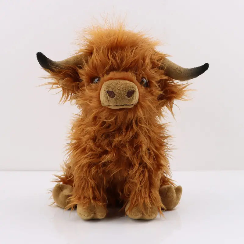 Snuggly Farm Cow Plush Toy - Glamry