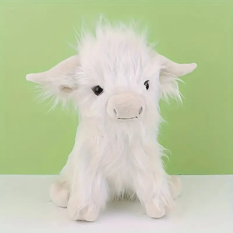 Snuggly Farm Cow Plush Toy