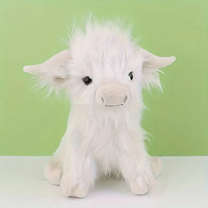 Snuggly Farm Cow Plush Toy