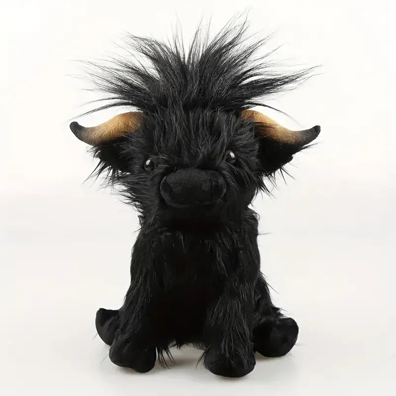 Snuggly Farm Cow Plush Toy