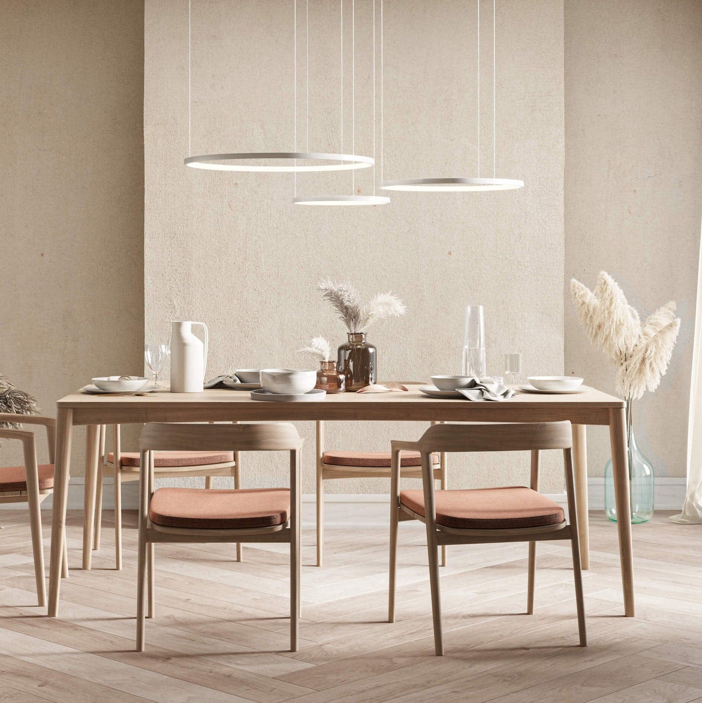 Bright LED Hanging Light with Remote Control