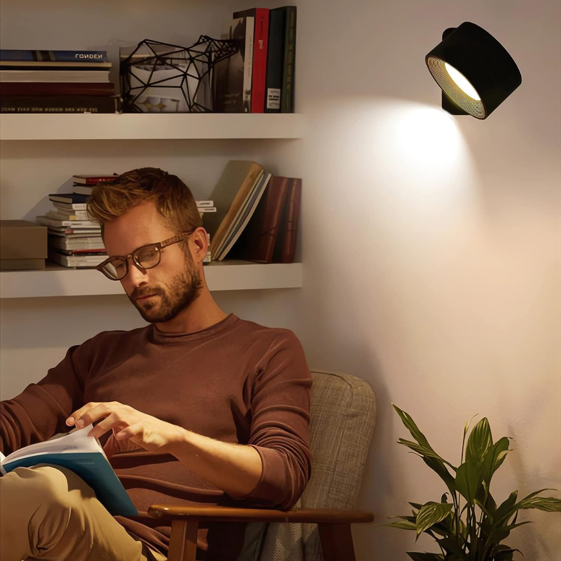 Adjustable LED 360 Degree Night Light - Glamry
