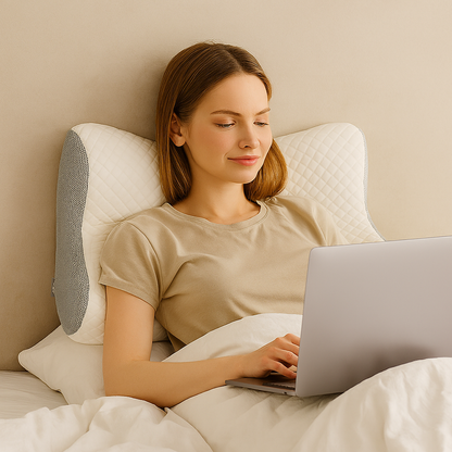 Contour Supportive Memory Foam Neck Pillow