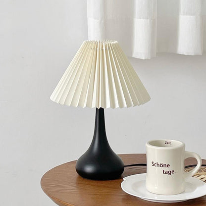 Classic Drum Table Lamp with Warm Glow
