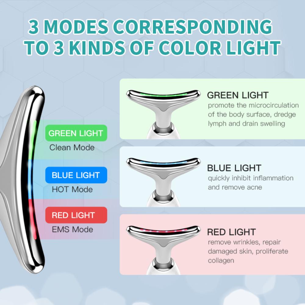 EMS Microcurrent Face Neck Lifting Massager