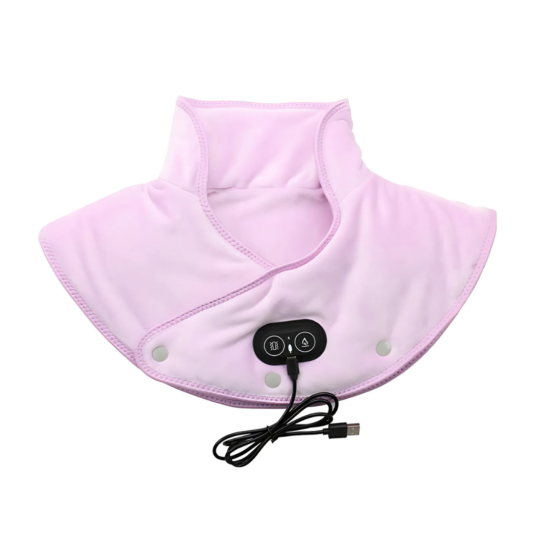 Soft Heat Blanket with Neck and Shoulder Warmers