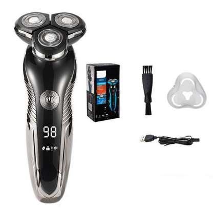 Rechargeable Wet Dry Electric Shaver for Men - Glamry