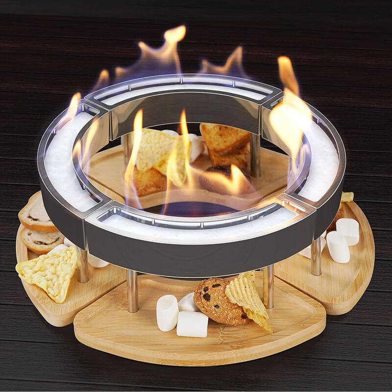 Portable Indoor Outdoor Ethanol Fire Bowl - Glamry