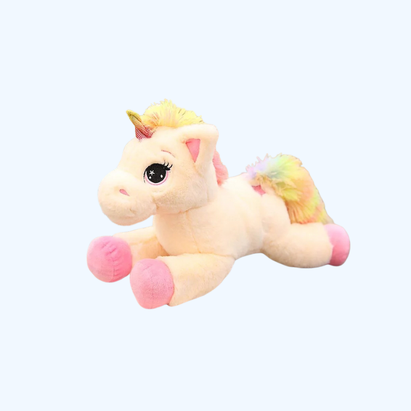 Cute Soft 80cm Unicorn Stuffed Animal Toy for Children - Glamry