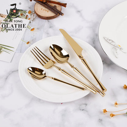 Premium Quality 24-Piece Stainless Steel Cutlery Set
