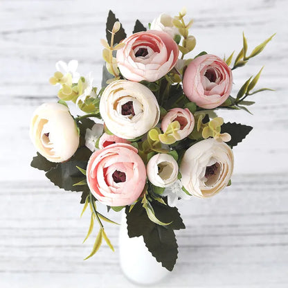Luxury Artificial Flower Wall Decor