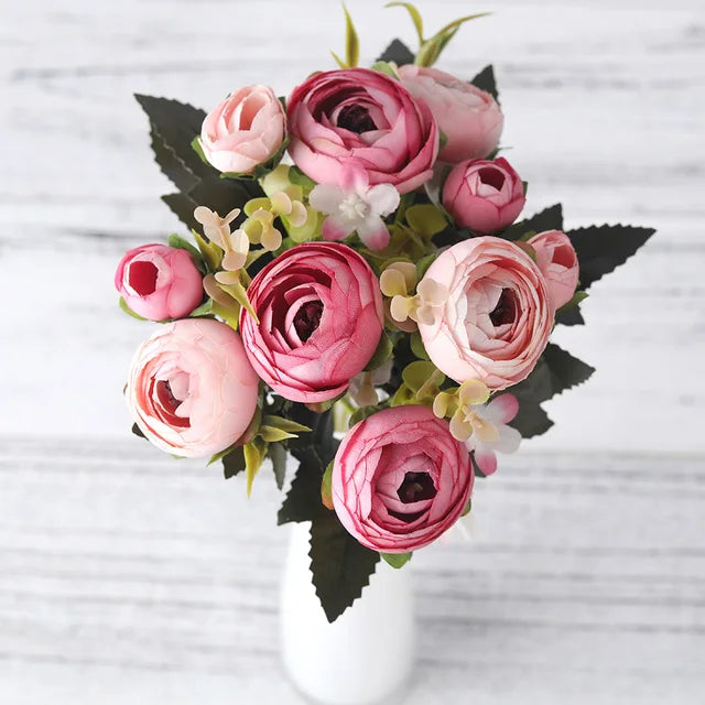 Luxury Artificial Flower Wall Decor