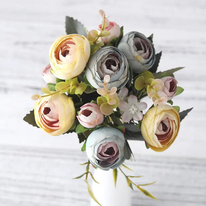 Luxury Artificial Flower Wall Decor