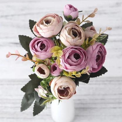 Luxury Artificial Flower Wall Decor