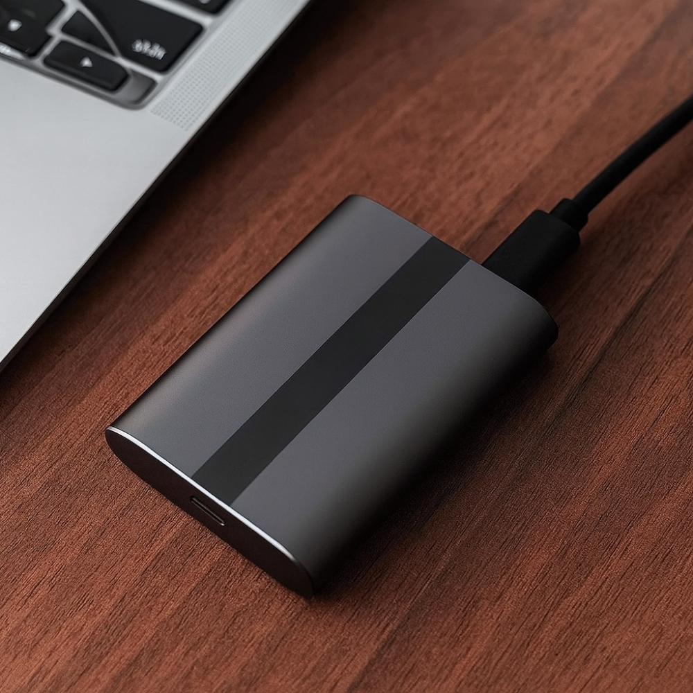 Fast Portable SSD with USB-C Compact External Storage - Glamry