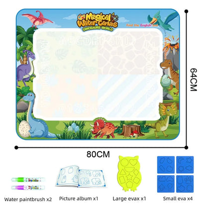 Large Kids Water Drawing Pad – Fun Mess Free Art Mat