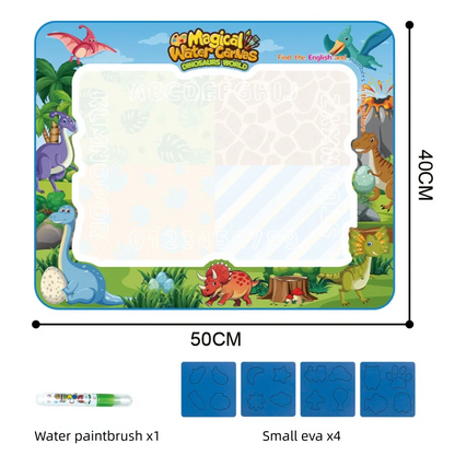 Large Kids Water Drawing Pad – Fun Mess Free Art Mat