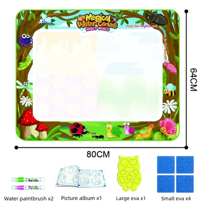 Large Kids Water Drawing Pad – Fun Mess Free Art Mat