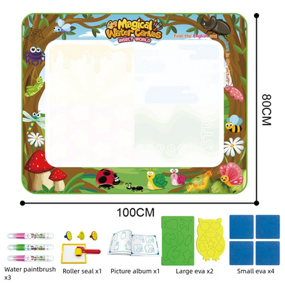 Large Kids Water Drawing Pad – Fun Mess Free Art Mat