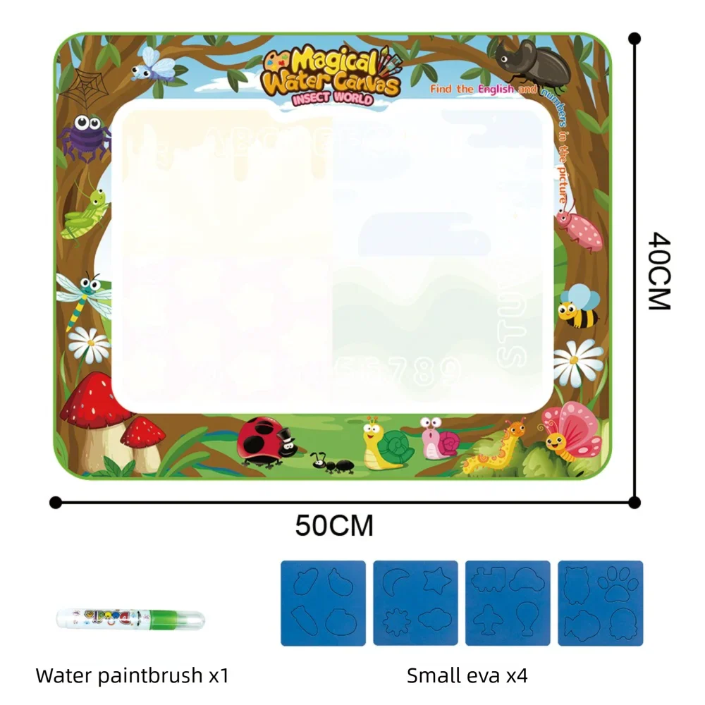 Large Kids Water Drawing Pad – Fun Mess Free Art Mat