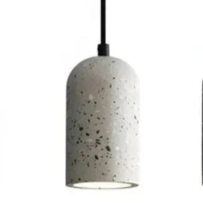 Modern Grey Concrete Table Lamp