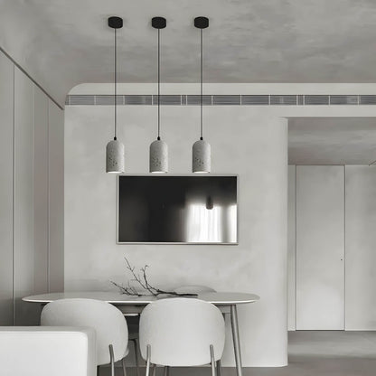 Modern Grey Concrete Table Lamp - Glamry