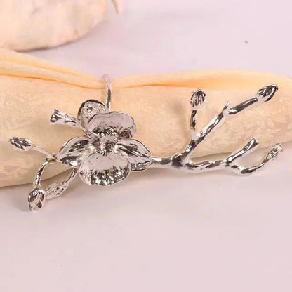 Beautiful Garden Bird Napkin Ring Set - Glamry