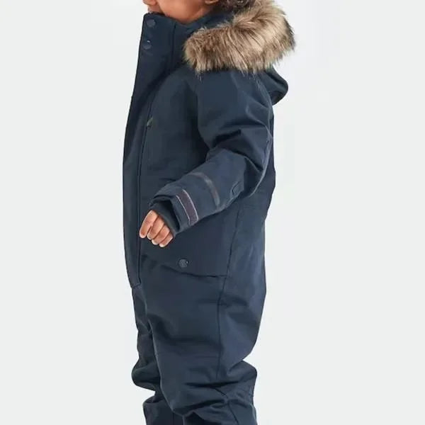 Kids Waterproof Snow Ski Pant Suit with Hood
