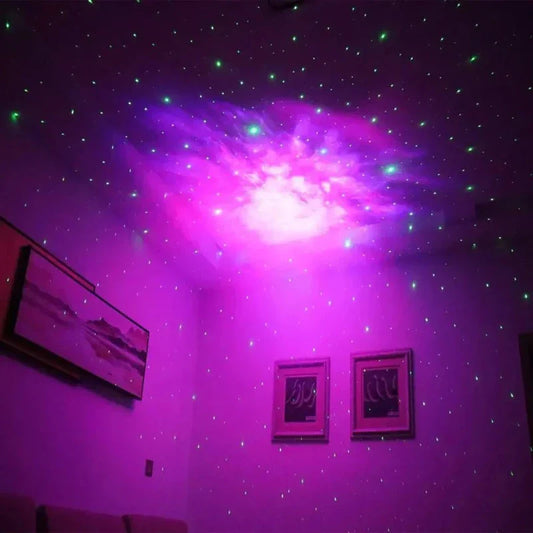 Cosmic Star Projector Table Lamp - Glamry
